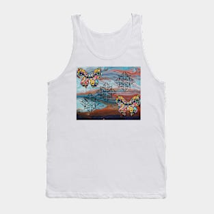 mandala butterfly Tank Top